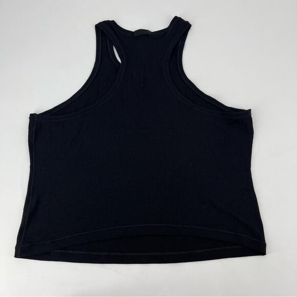 SKIMS Lounge Rib Scuba Tank In Onyx Black Soft Comfortable Lounge Size 4XL NEW - Picture 3 of 5